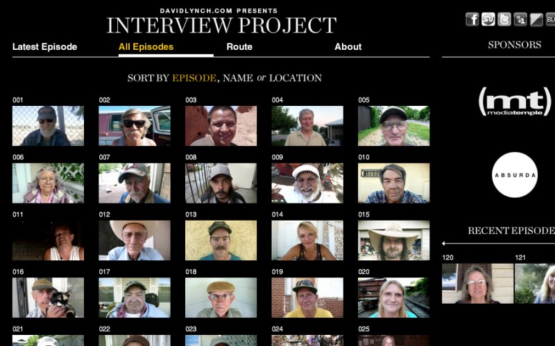 David Lynch Interview Project MIT Docubase